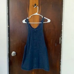 Simple jean dress.